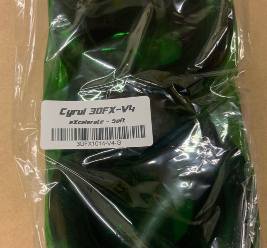 Cyrul 3DFX V4 Green Soft Compound eXcelerate Belted Drag Tires