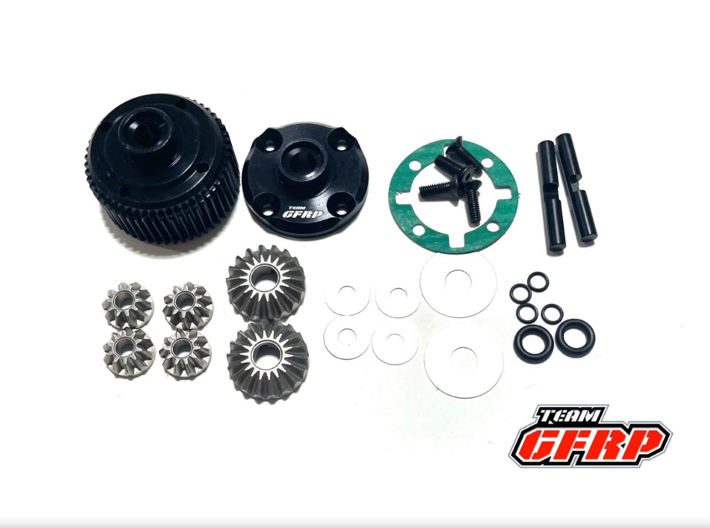 rc car differential gear GFRP Aluminum Gear Diff Assembly (Trans) – Racer Rc