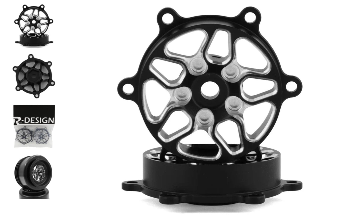 R-Design Rear "Comp Spec" Wheel Face (2) (Std. Offset)