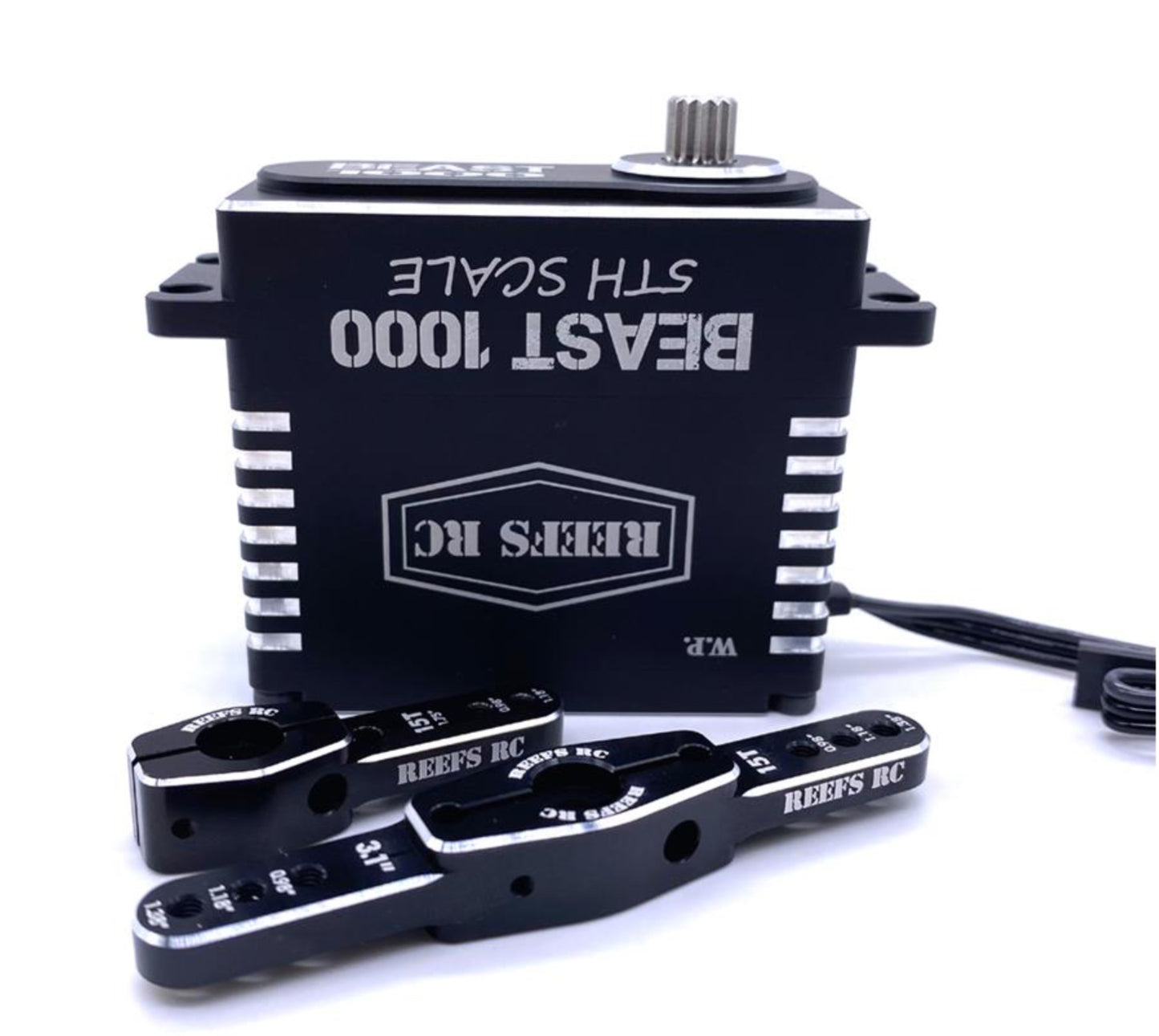 Reefs RC Beast 1000 Waterproof Digital 1/5 Scale Brushless Servo (High Voltage)