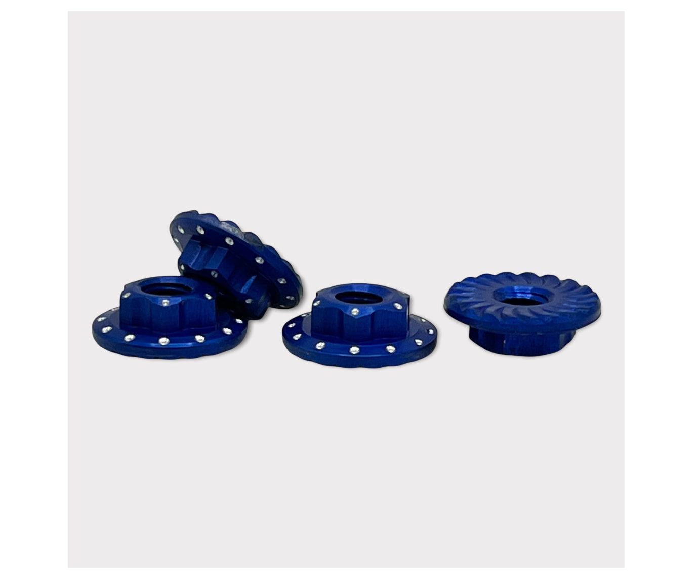 LEFT HAND THREAD WHEEL NUTS- STANDARD DEPTH 2PCS- M4