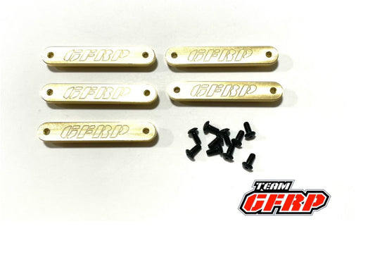 Apollo Bumper Brass insert Pack (5) Team GFRP