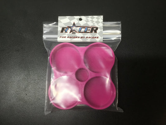 Racer RC Tire Prep Caddy Hot Pink