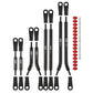 INJORA 8PCS Stainless Steel High Clearance 4 Links Set for Axial SCX24 Gladiator Power Wagon