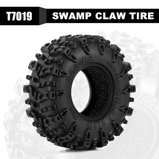 INJORA 0.7" 36*14mm Swamp Claw Tires for 1/30 SCX30 (T7019)
