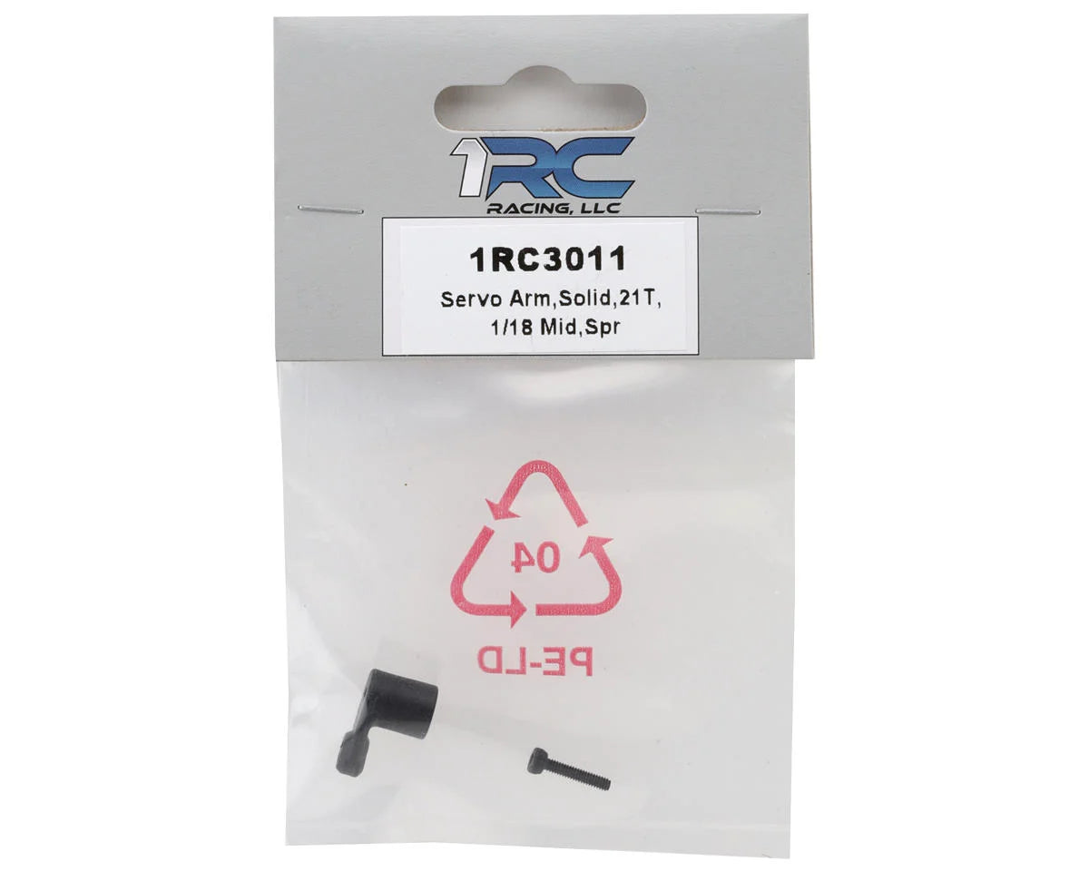 1RC Racing 1/18 Plastic Servo Arm (21T) (Midget/Sprint)