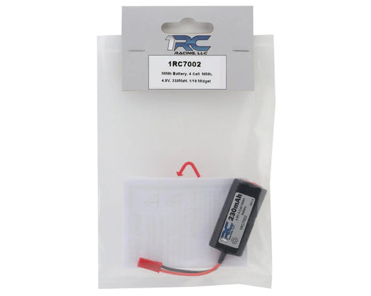 1RC Racing 1/18 Midget 4-Cell NiMH Battery (4.8V/230mAh)