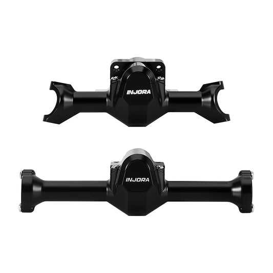 INJORA Aluminum Front & Rear Axle Housings for 1/30 SCX30 SKU: SCX30-10BK