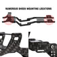INJORA LCG Carbon Fiber Chassis Kit 6º Angled Frame for SCX24 Gladiator Power Wagon
