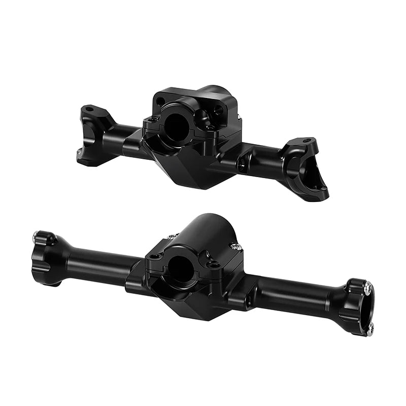 INJORA Aluminum Front & Rear Axle Housings for 1/30 SCX30 SKU: SCX30-10BK