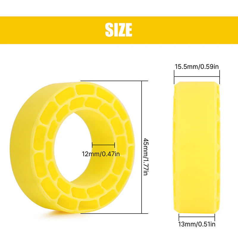 INJORA Silicone Rubber Inserts for 1.0" 52mm Tires (1045)