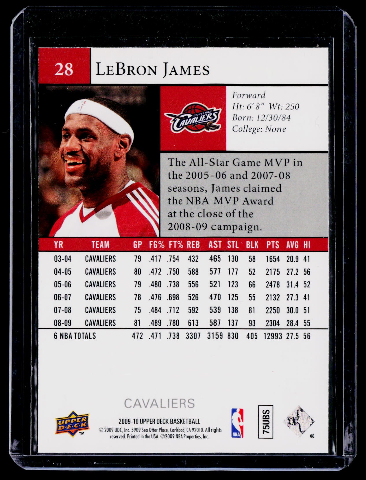 2009-10 Upper Deck First Edition #24 LeBron James