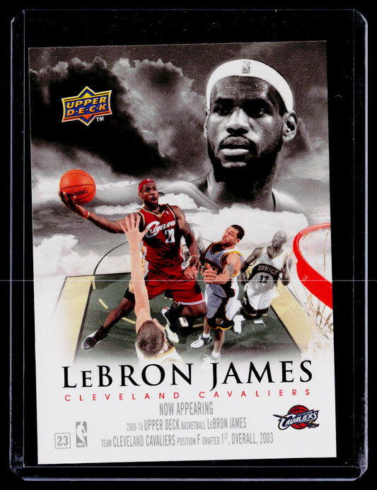 2009-10 Upper Deck #NA-8 LeBron James Now Appearing