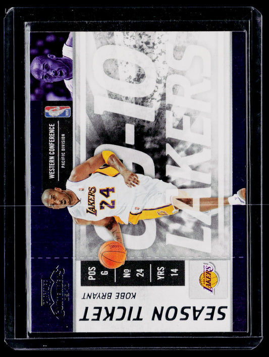 2009-10 Panini Playoff Contenders #86 Kobe Bryant