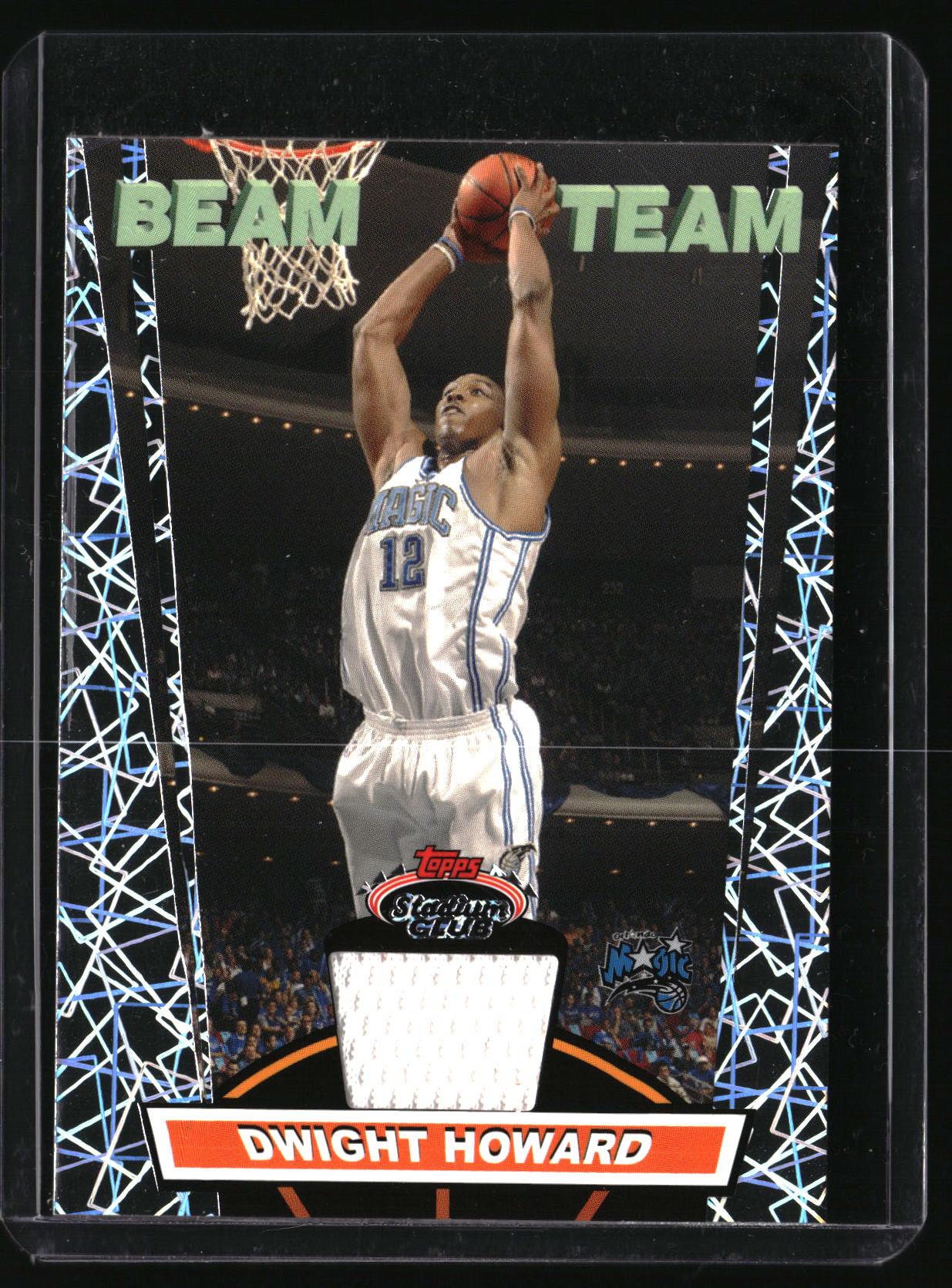 2007-08 Stadium Club #BTR-DH Dwight Howard Beam Team Relics