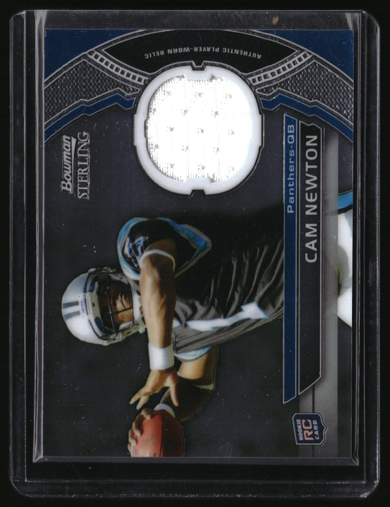 2011 Bowman Sterling #BSR-CN Cam Newton Relic