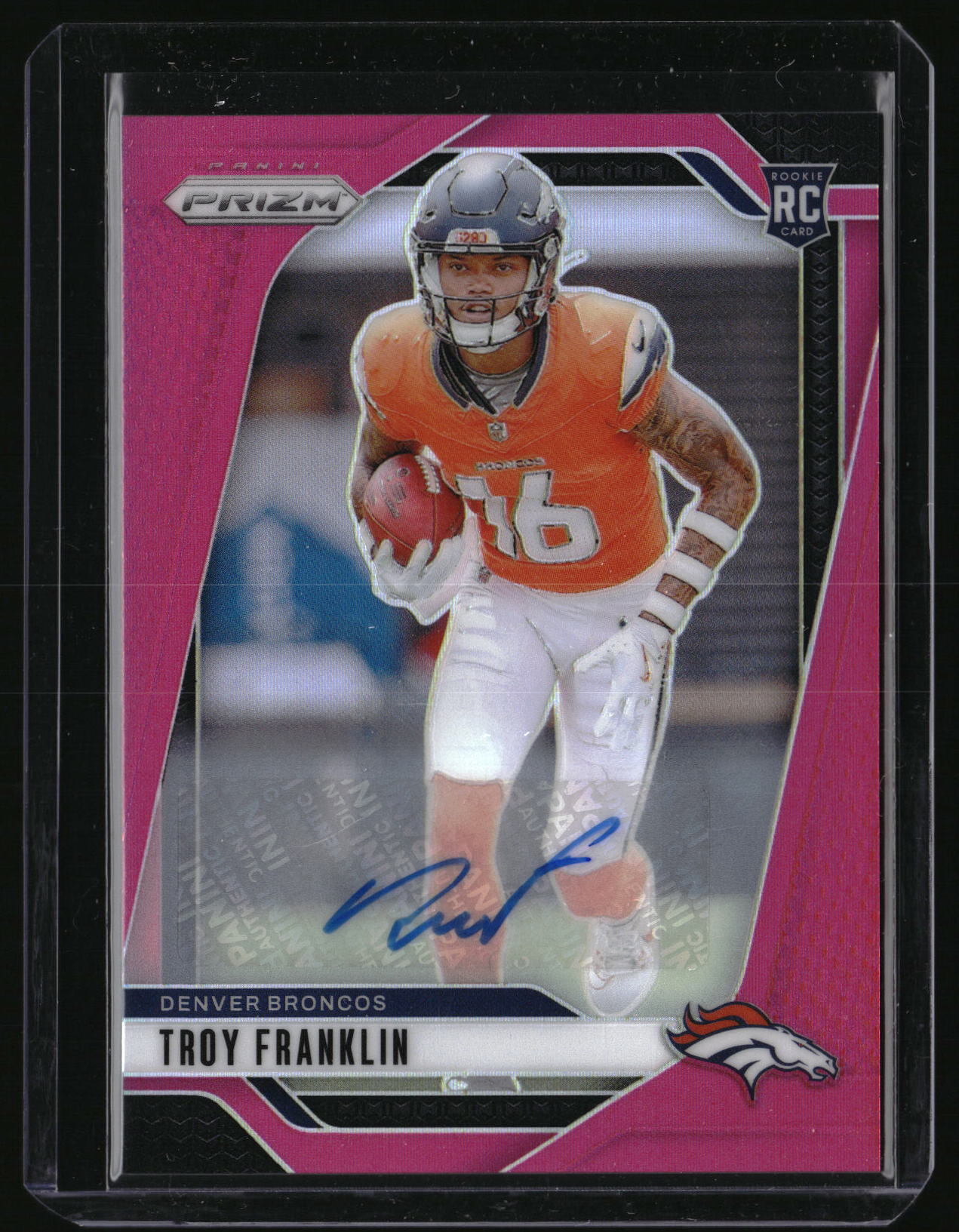 2024 Panini Prizm #393 Troy Franklin Green Wave