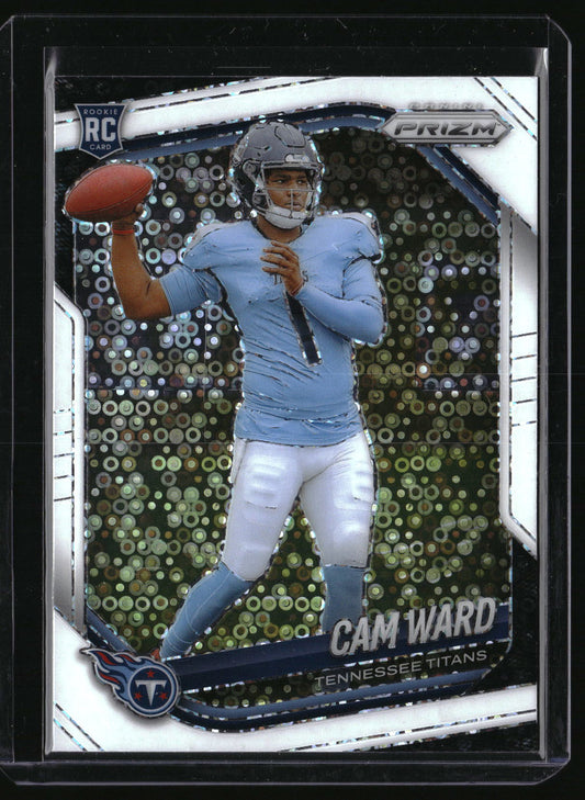 2025 Panini Prizm #352 Cam Ward White #/35