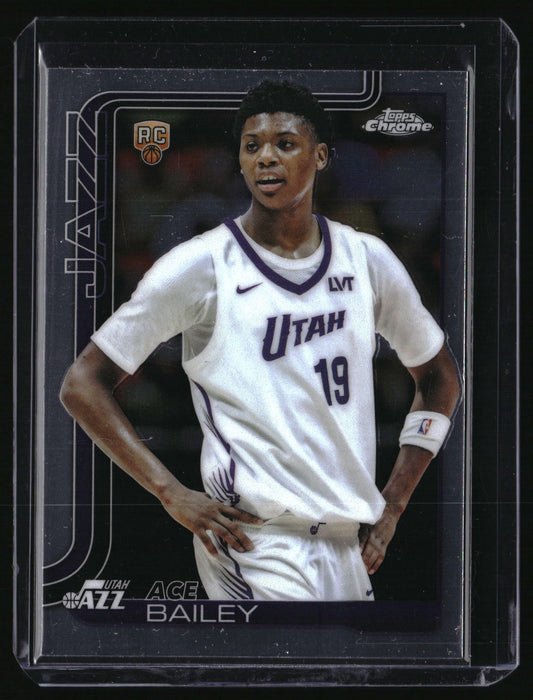 2025-26 Topps Chrome #255 Ace Bailey R