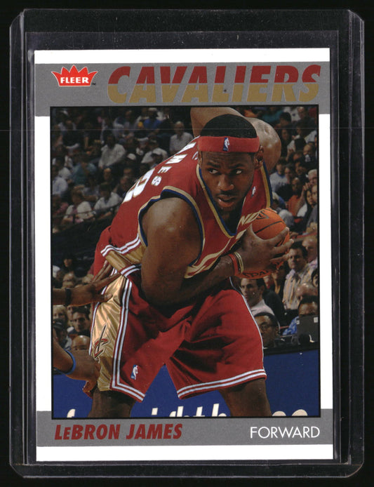 2007-08 Fleer #87R-66 LeBron James 87-88 Retro