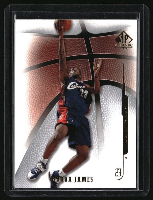 2008-09 SP Authentic #58 LeBron James Retail