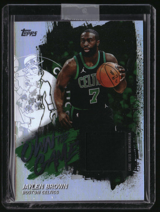 2025-26 Topps #OTGA-JB Jaylen Brown Own the Game
