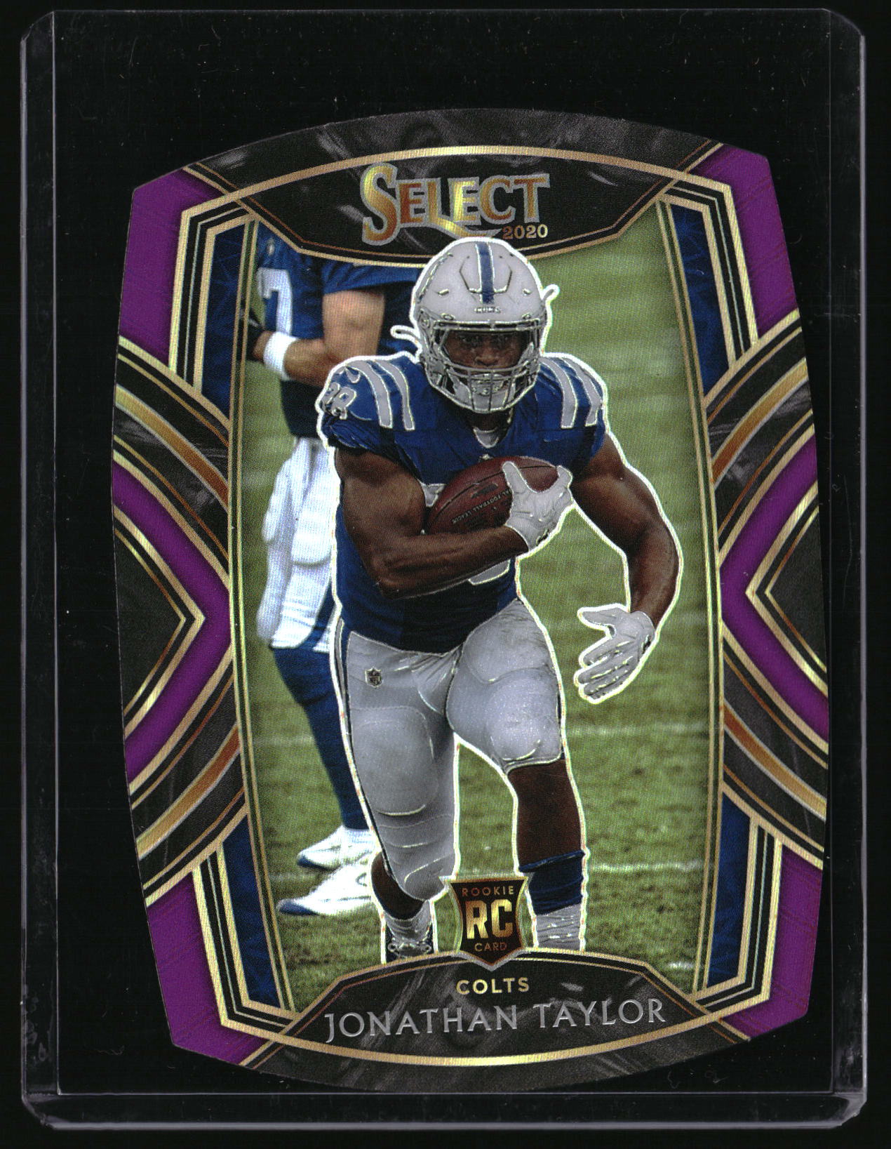 2020 Panini Select #253 Jonathan Taylor Maroon Prizm Die Cut