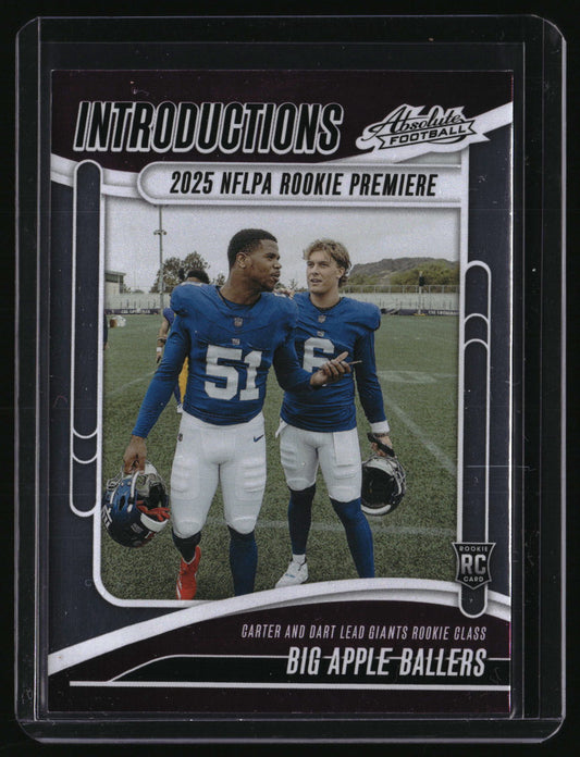 2025 Panini Absolute #I-ACR Big Apple Ballers Introductions