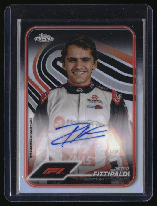 2024 Topps Chrome Formula 1 #CAC-FITT Pietro Fittipaldi Chrome Autographs
