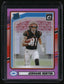2024 Donruss #368 Jermaine Burton Optic Rated Rookies Preview Pink