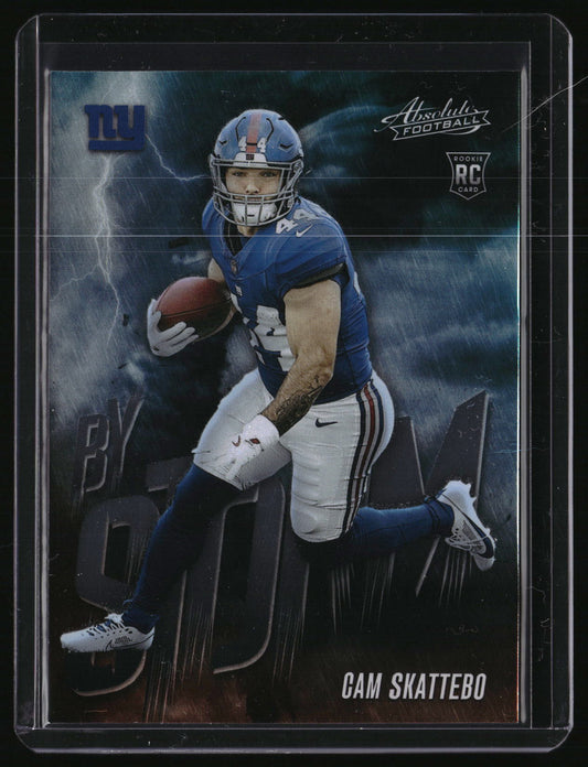 2025 Panini Absolute #2 Cam Skattebo By Storm