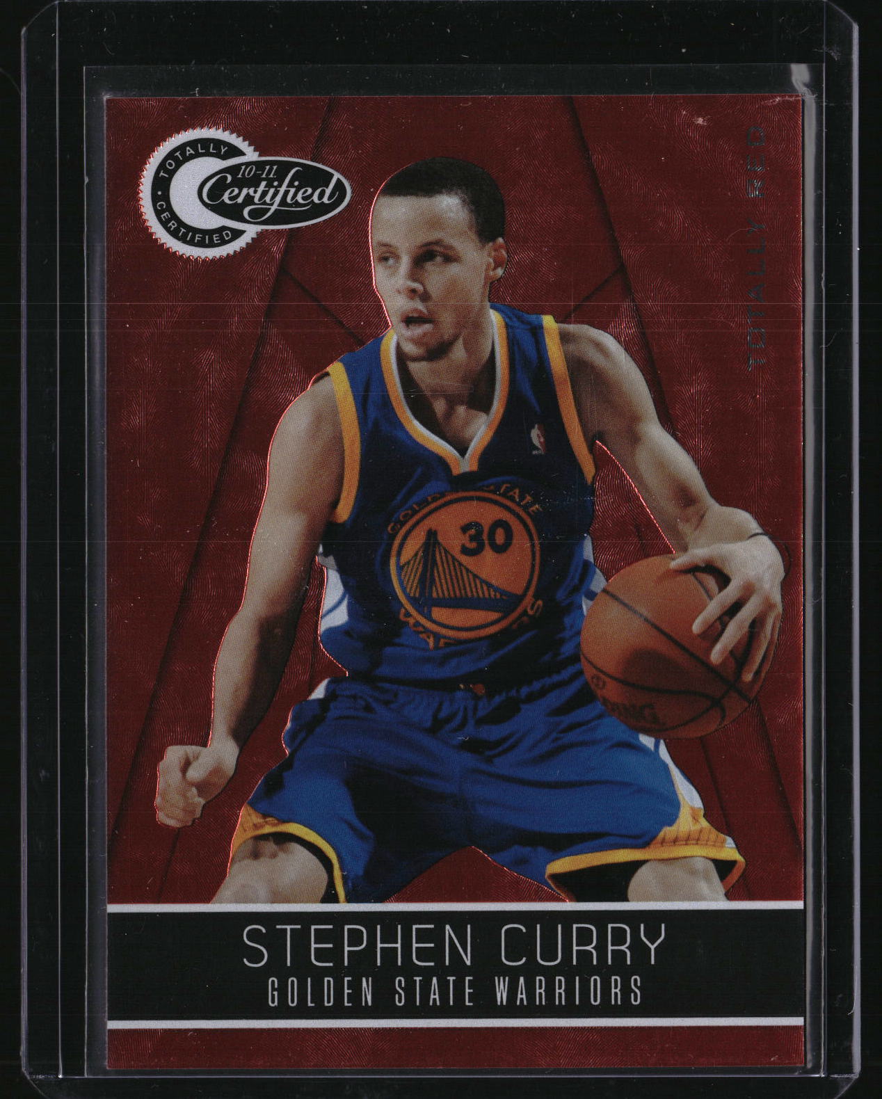 2010-11 Panini Totally Certified #142 Stephen Curry Totally Red #/499