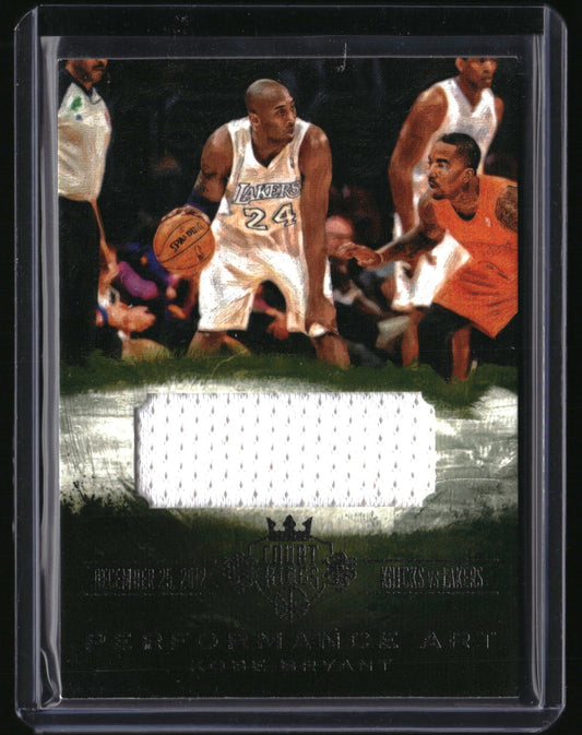 2013-14 Panini Court Kings #20 Kobe Bryant Performance Art Memorabilia #/299