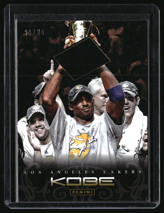 2012-13 Panini Kobe Anthology #166 Kobe Bryant 20/24