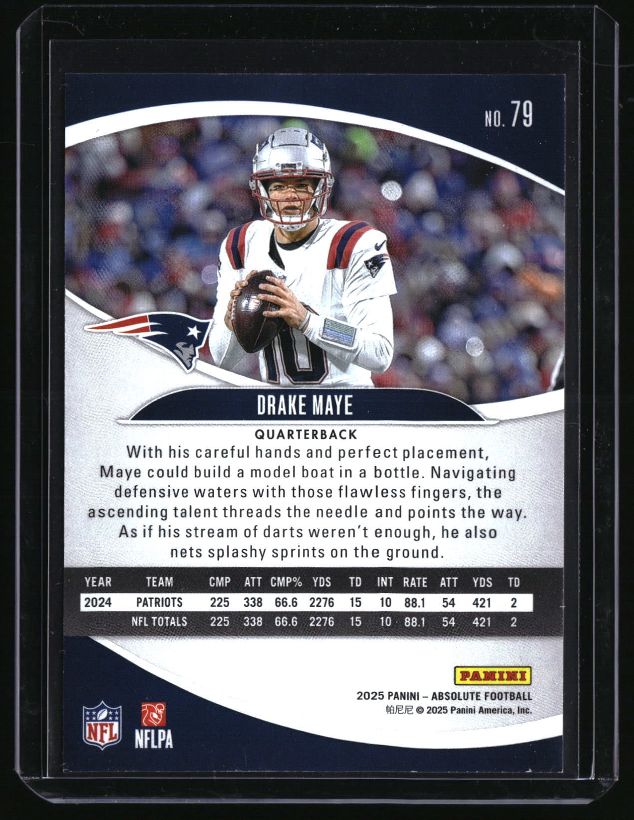 2025 Panini Absolute #79 Drake Maye Retail