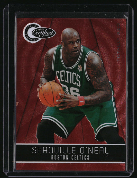 2010-11 Panini Totally Certified #26 Shaquille O'Neal Totally Red #/499