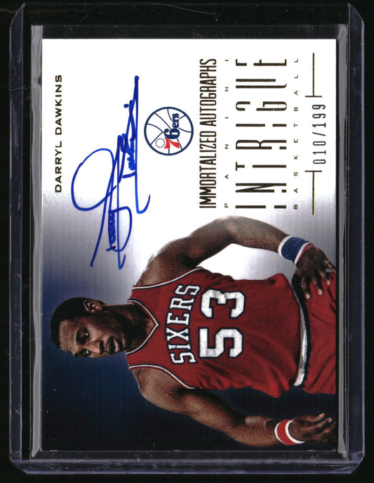 2012-13 Panini Intrigue Darryl Dawkins Immortalized Autographs/199