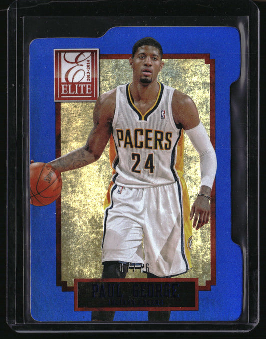 2013-14 Panini Elite #84 Paul George Die-Cut /76