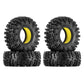 INJORA 1.3" 70*27mm Swamp Claw Tires & Silicone Rubber Inserts Combo (4)