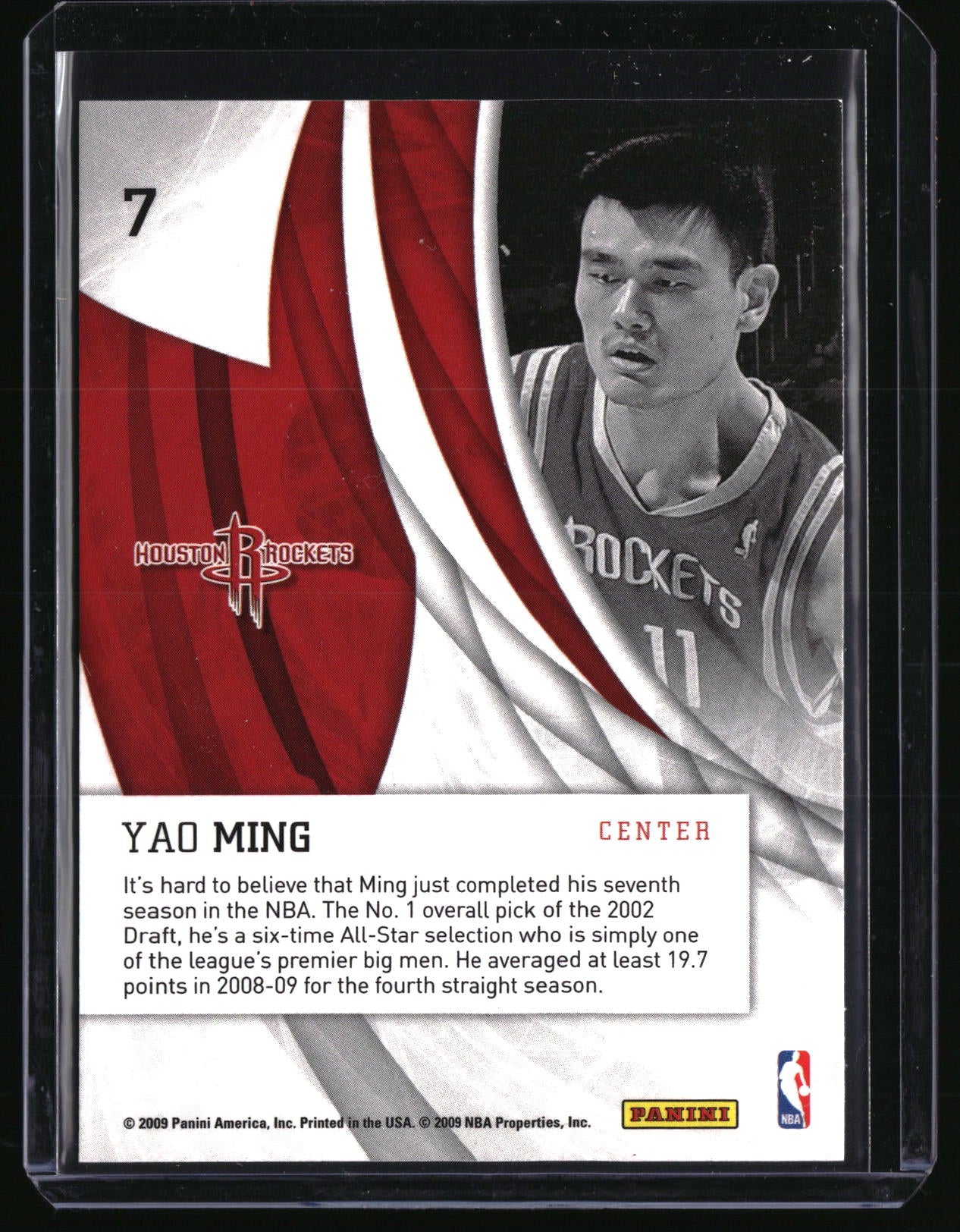 2009-10 Donruss Elite #7 Yao Ming In the Zone Green