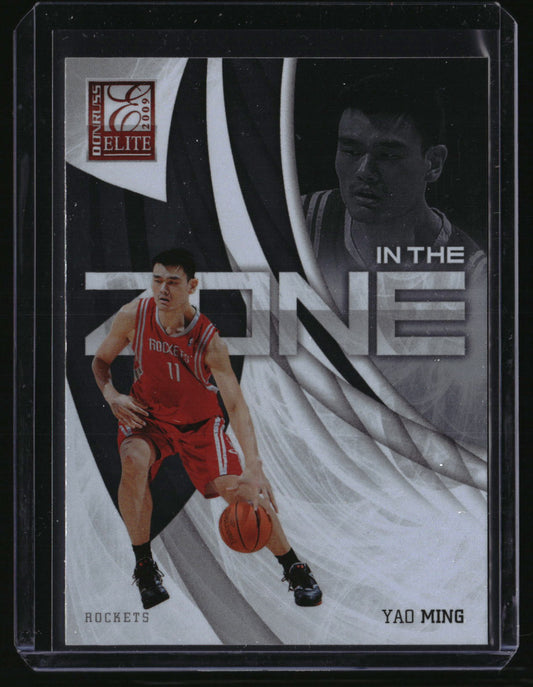 2009-10 Donruss Elite #7 Yao Ming In the Zone Green