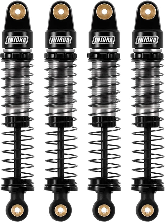 INJORA 52mm Big Bore Shock Absorber Oil Damper for 1/24 RC Crawler Axial AX24 Upgrade
