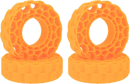 MEUS RACING Soft Silicone Rubber Inserts for 62-66mm 1.0" Tires (Orange)