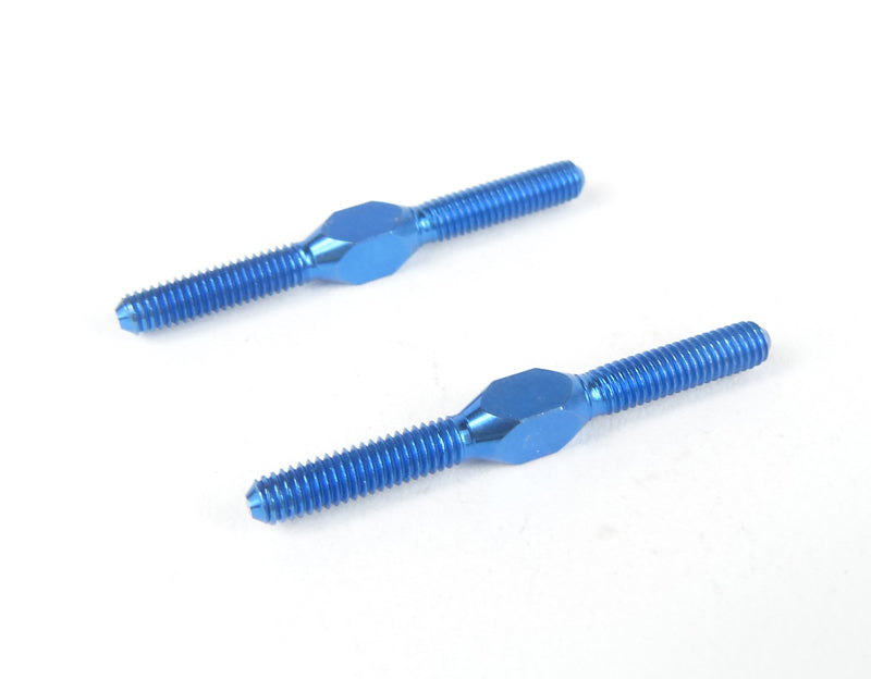 Custom Works TRUESPEED 1-1/4″ BLUE TITANIUM TURNBUCKLES (PR)