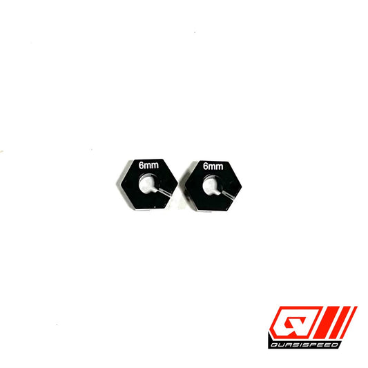 6mm Rear Wheel Hex Adapter with Pin Quasi Speed