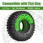 INJORA 4pcs Silicone Rubber Inserts For 62-64mm*24mm 1.0" Tires (1064)