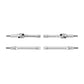 INJORA Stainless Steel Axle Shafts for 1/30 SCX30
