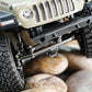 INJORA Black Coating Brass Steering Links for SCX24