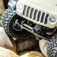 INJORA Black Coating Brass Steering Links for SCX24