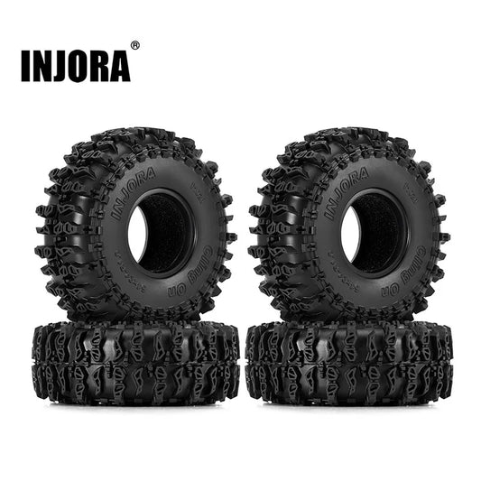 INJORA 1.0" 64*24mm Cling On Tires (T1020)